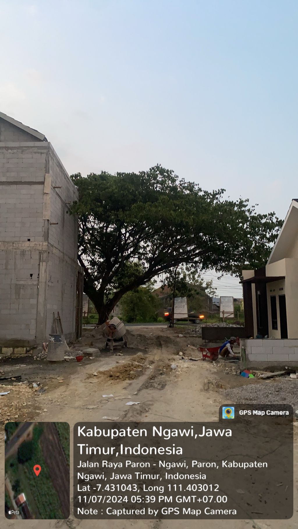 foto posisi tengah perumahan GRAHA FEGA REGENCY
