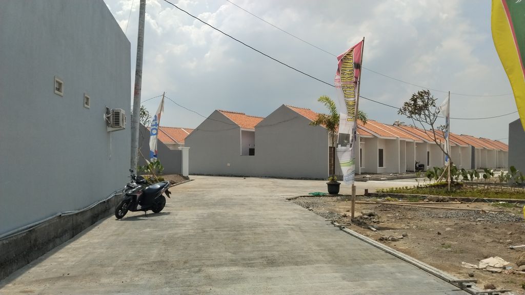 foto gerbang perumahan ALFA RESIDENCE 15