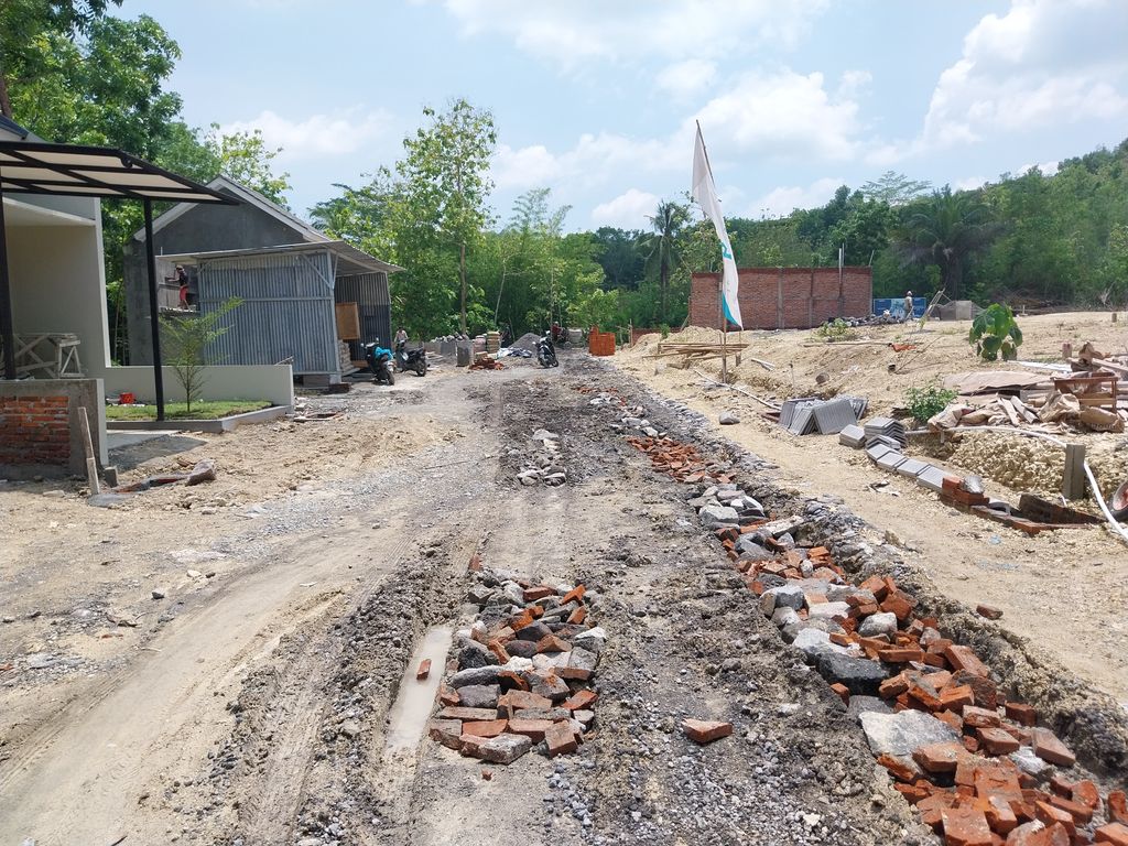 foto posisi tengah perumahan Bukit Argomulyo Residence Tahap 2