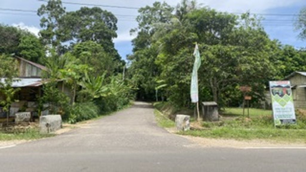 foto gerbang perumahan Pancur Residence