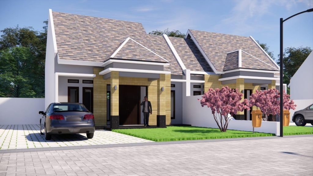 foto tampak rumah tipe KOMERSIL perumahan KADAR HILL RESIDENCE II (KHR II)