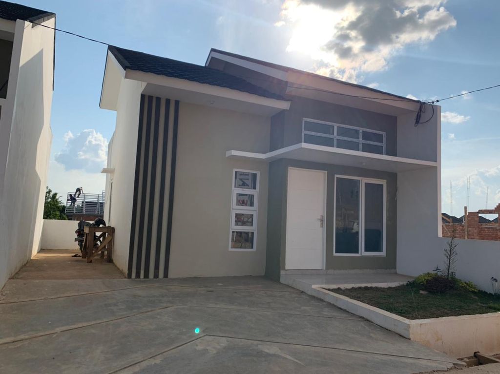foto tampak rumah tipe Rumah Tinggal 46/108 perumahan DUTA HILL RESIDENCE II