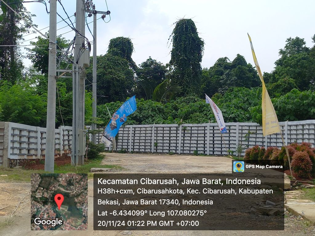 foto posisi tengah perumahan Natureland Kiano 3