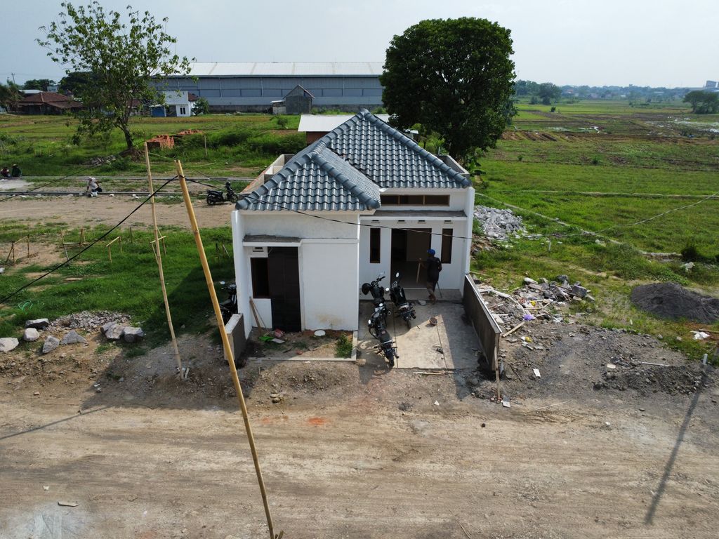 foto tampak rumah tipe 36-60 perumahan MURIA UTAMA RESIDENCE 1