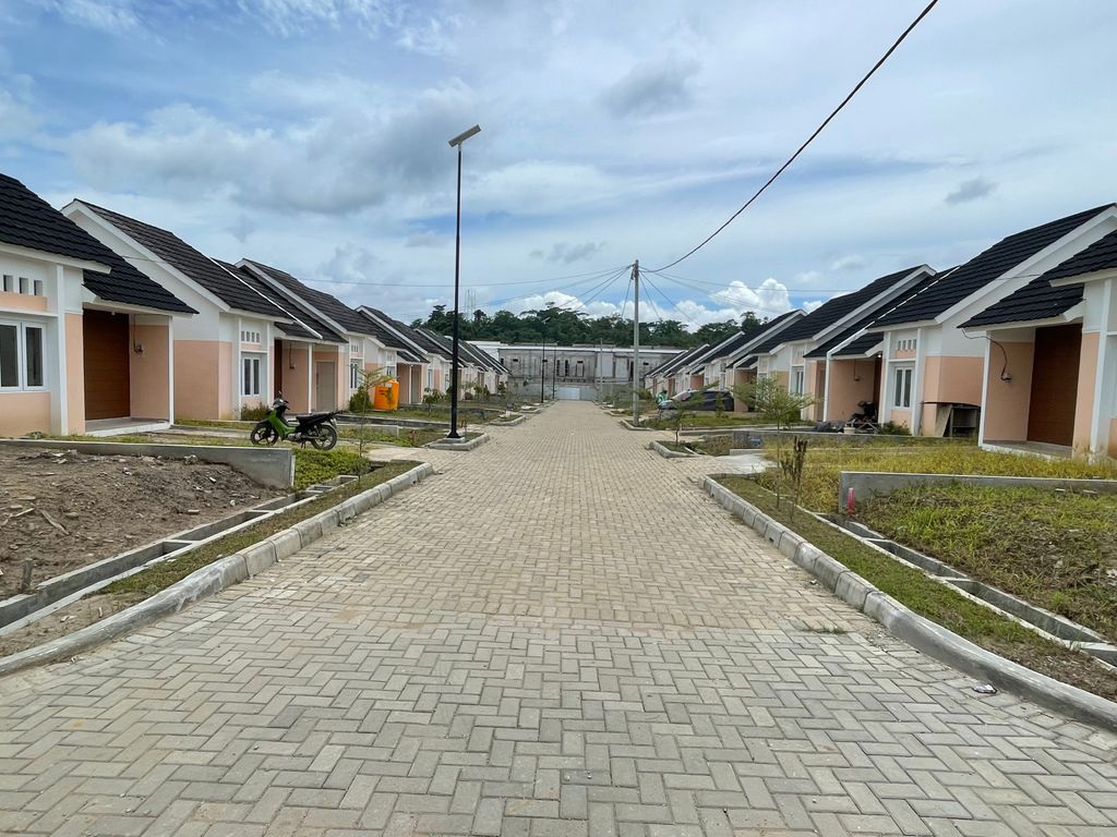 foto posisi tengah perumahan Bukit Andara