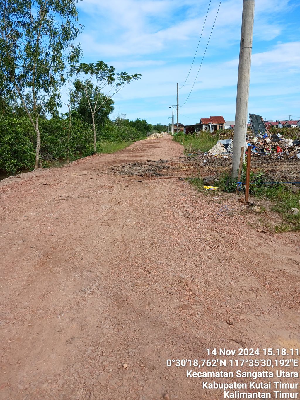 foto gerbang perumahan GRIYA BARA BHAYANGKARA