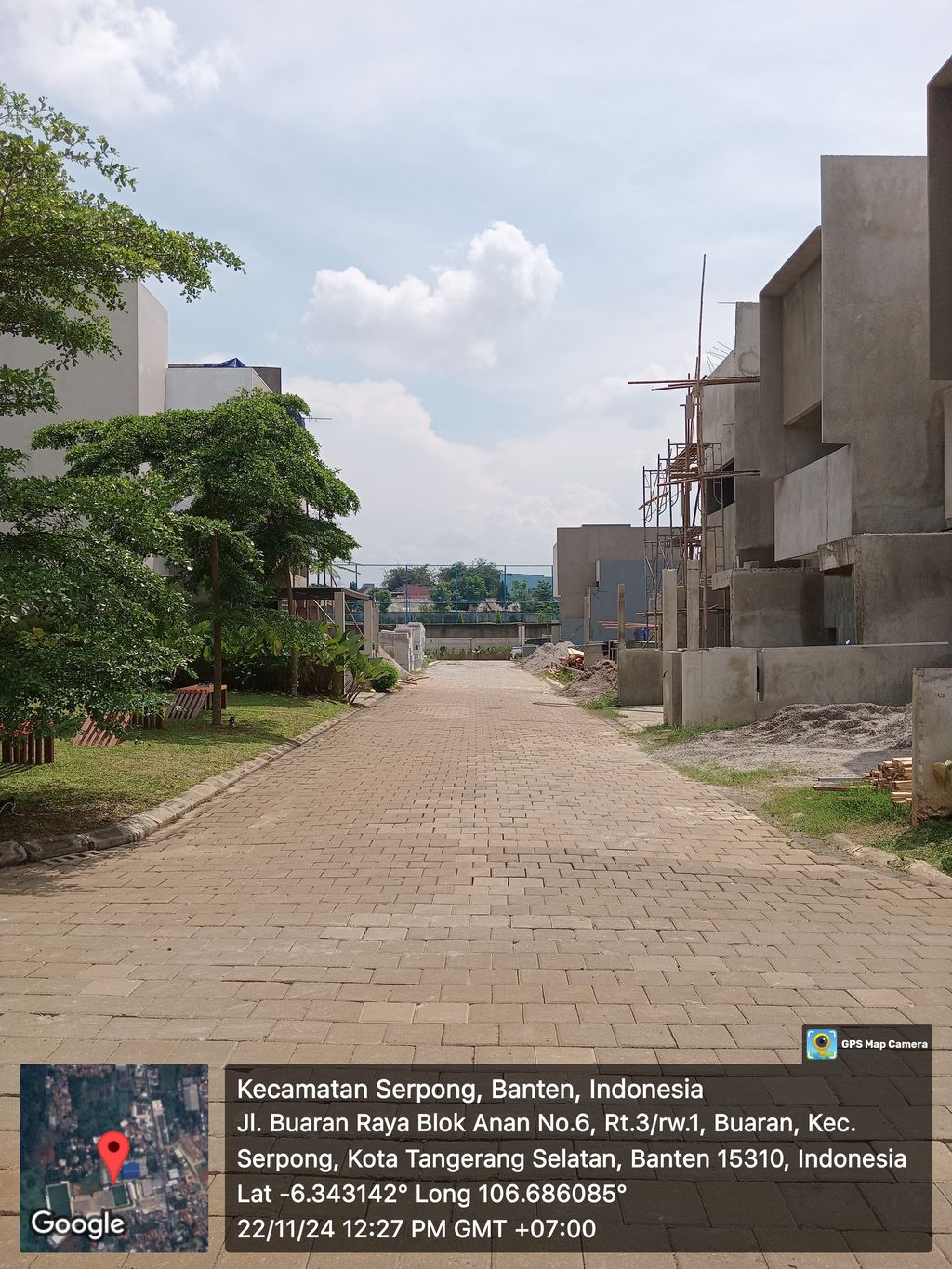 foto posisi tengah perumahan SAGARA RESIDENCE