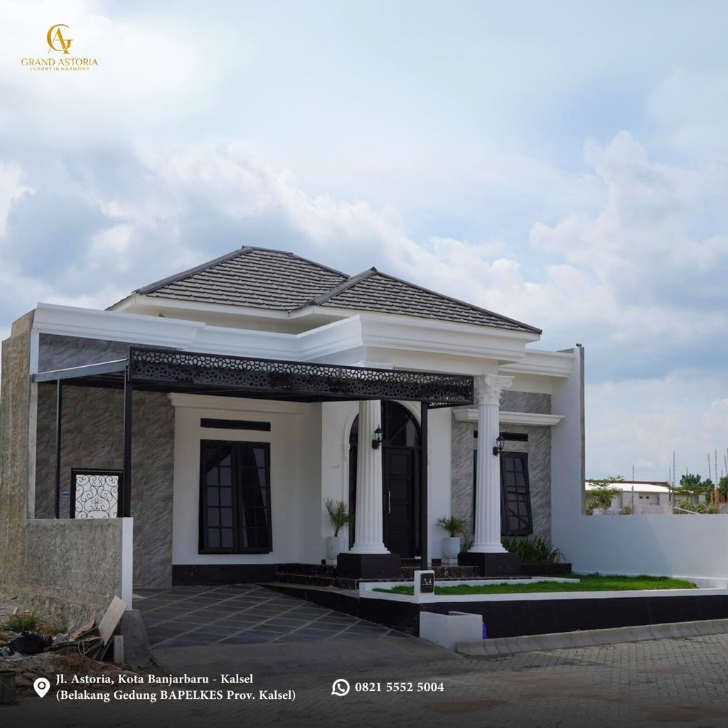 foto denah rumah tipe ALBATROS perumahan GRAND ASTORIA