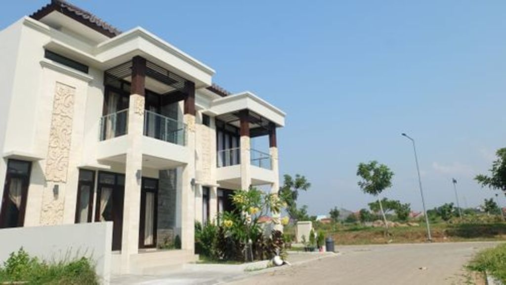 foto tampak rumah tipe 120 / 101 KAV. 73 KN perumahan KINAYA RESIDENCE