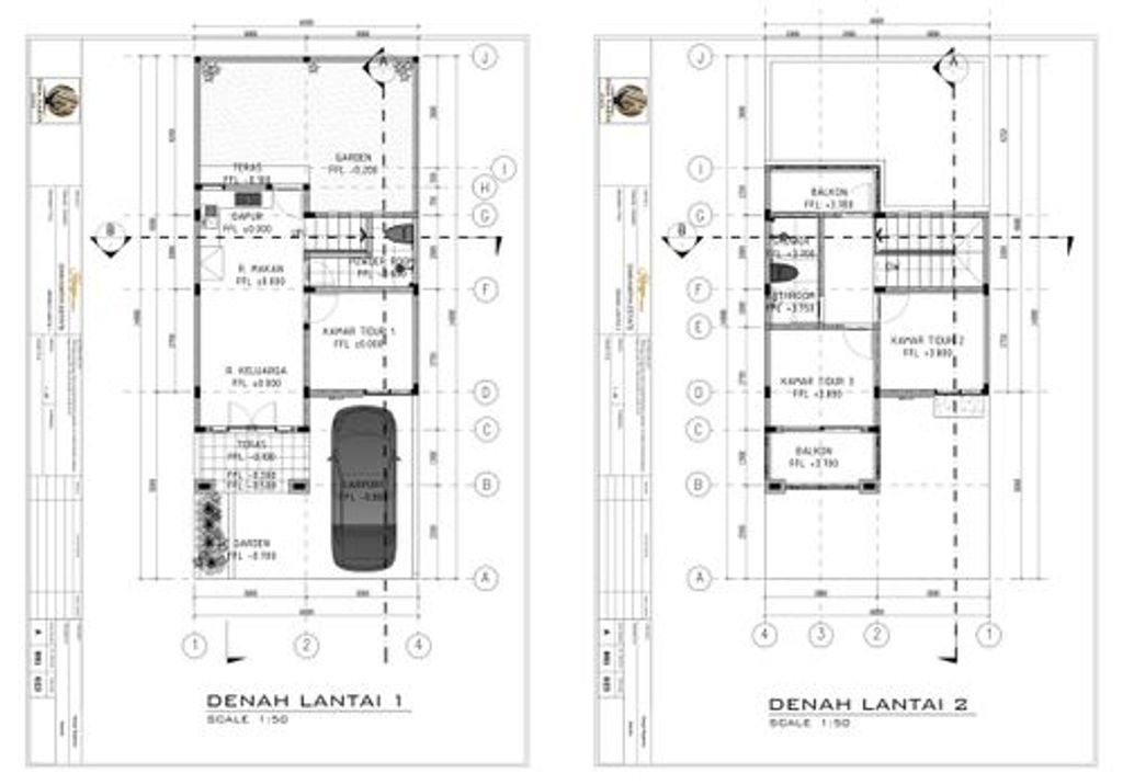 foto denah rumah tipe 72 / 178 KAV 62 PI perumahan KINAYA RESIDENCE