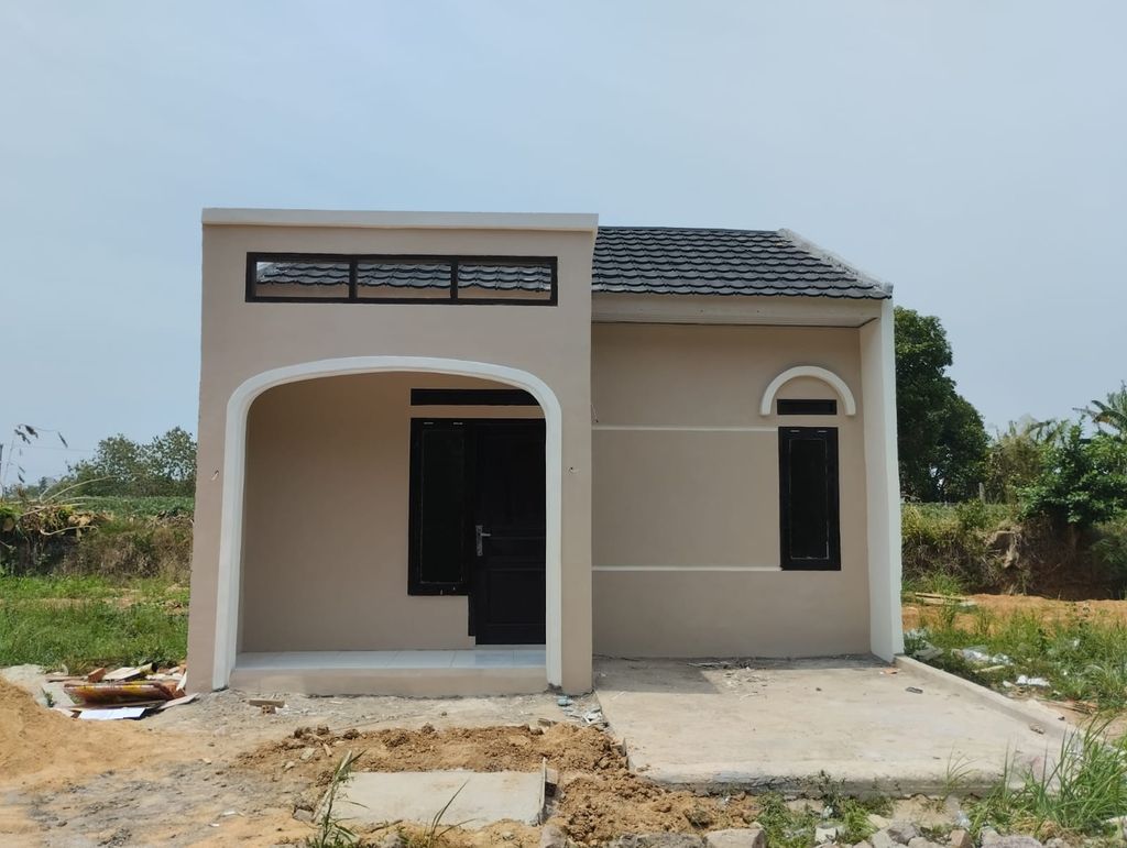 foto tampak rumah tipe 36/72 perumahan daisa 88