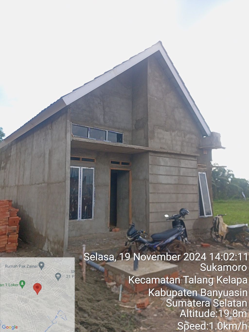 foto contoh rumah perumahan apollo bizz park