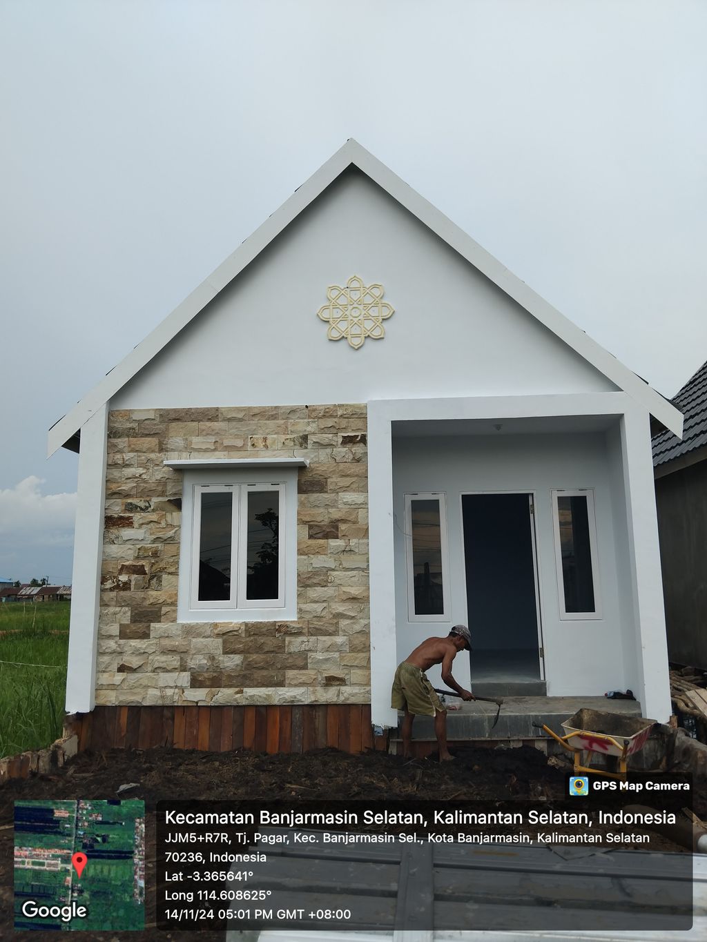 foto contoh rumah perumahan D'Sunny Victoria