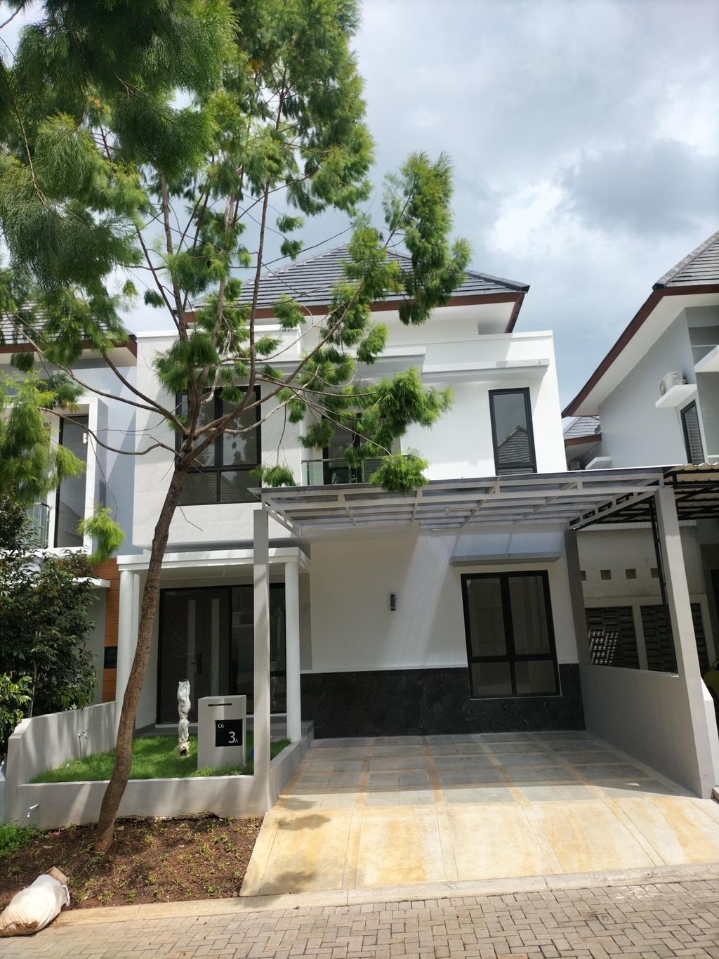 foto tampak rumah tipe KP C06/03A perumahan Kedaton Park Tahap 1