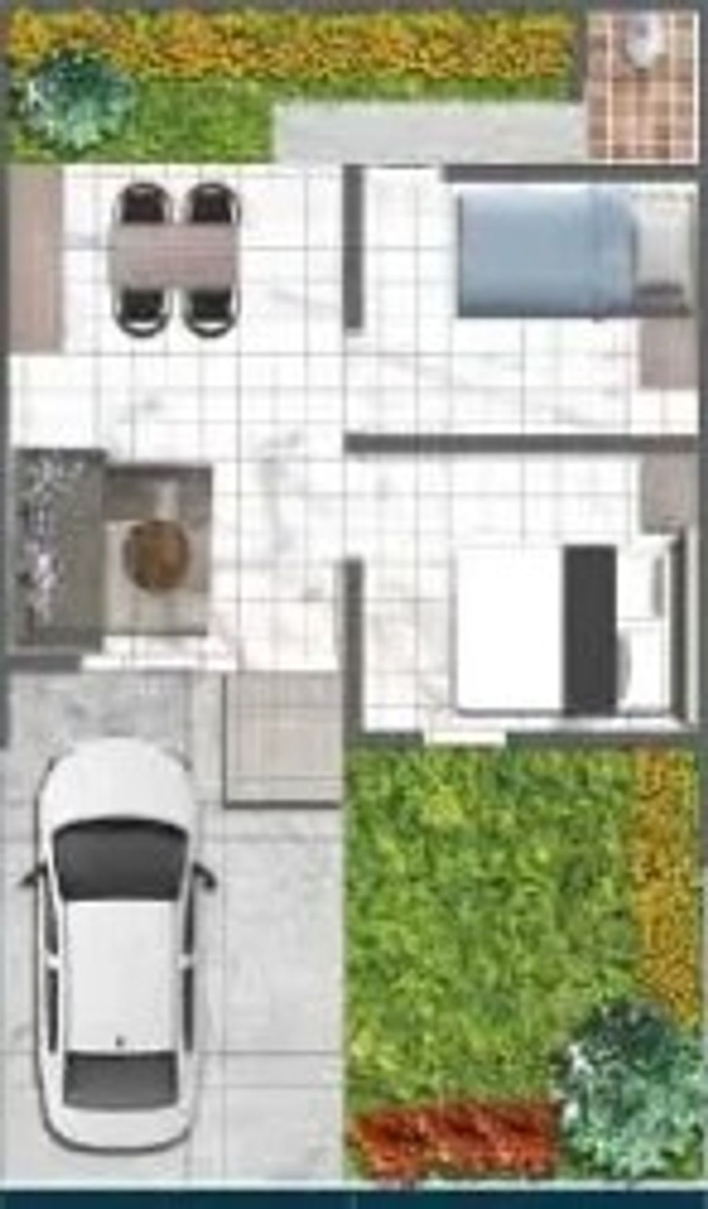 foto denah rumah tipe Cluster Azalea Harga 199.500.000 perumahan GRAN HARMONI CIBITUNG TAHAP 2