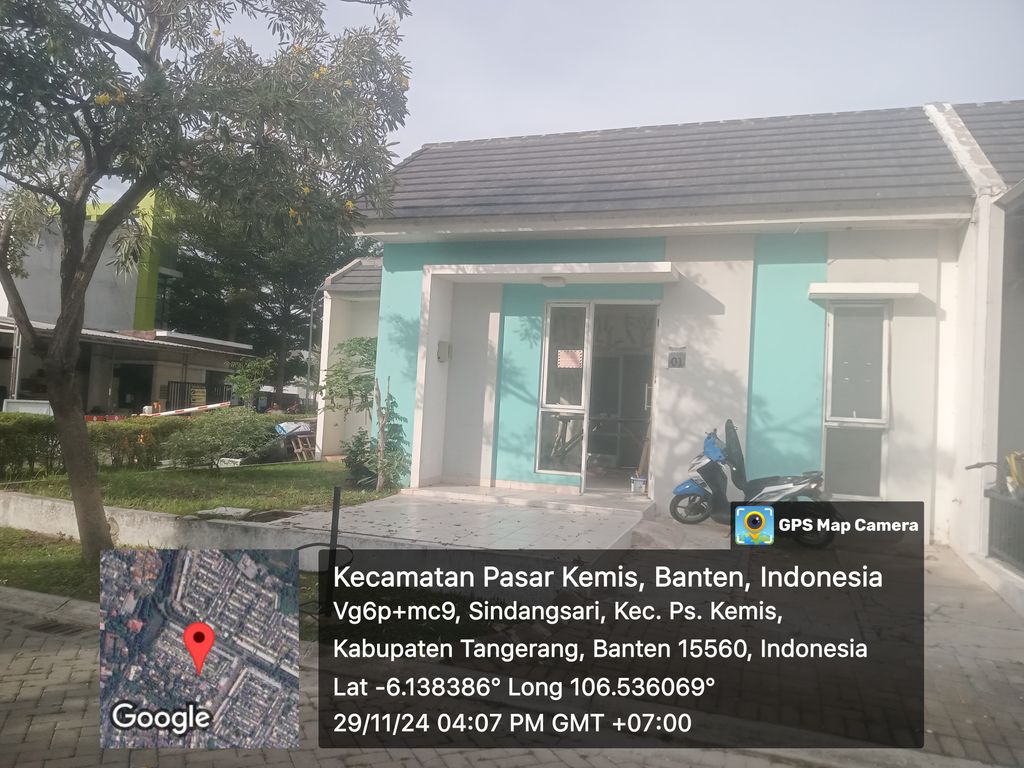 foto tampak rumah tipe BLUEBELL perumahan Puri Jaya 18
