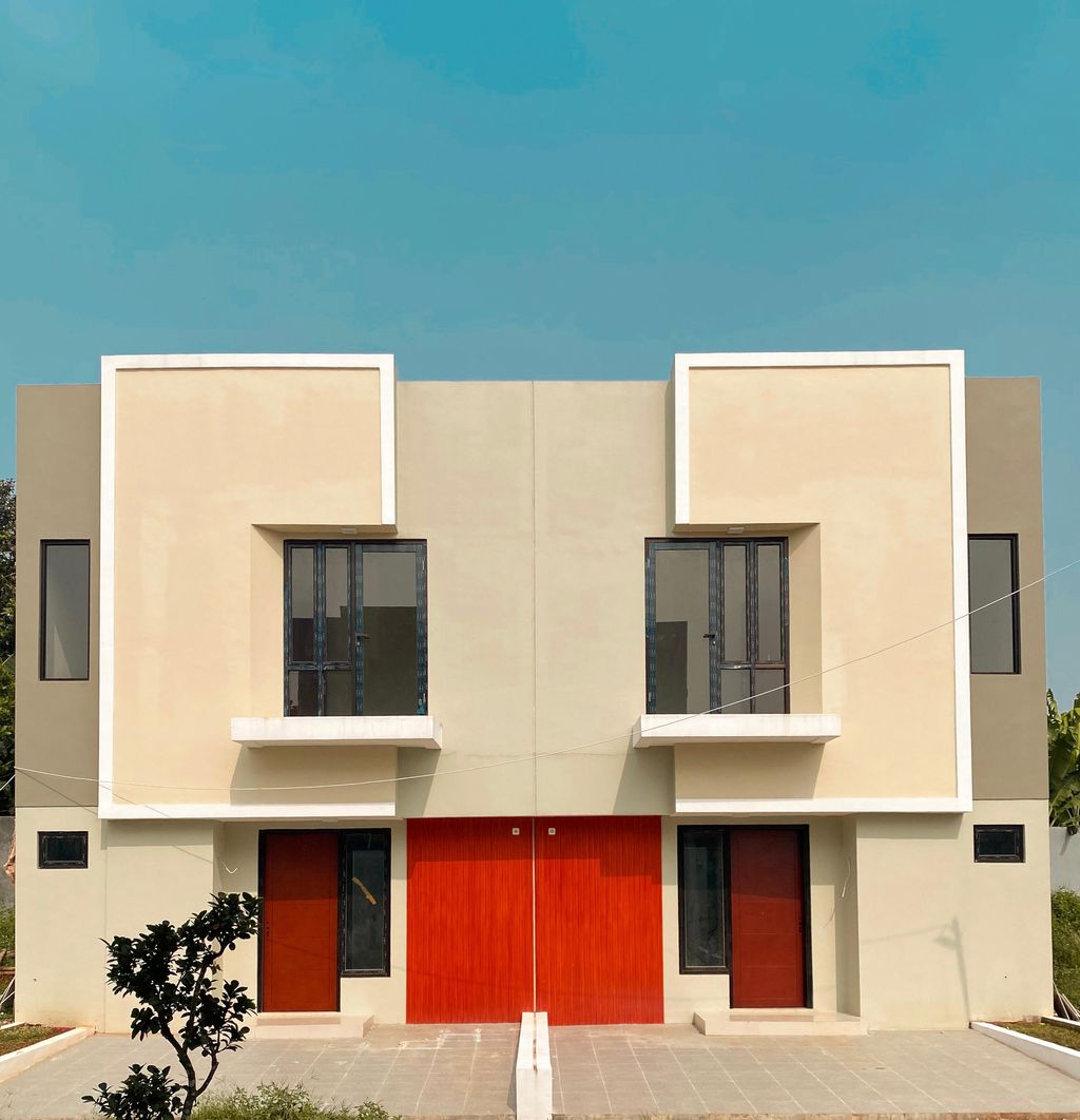 foto tampak rumah tipe 6x10 perumahan Terrace Garden Premier