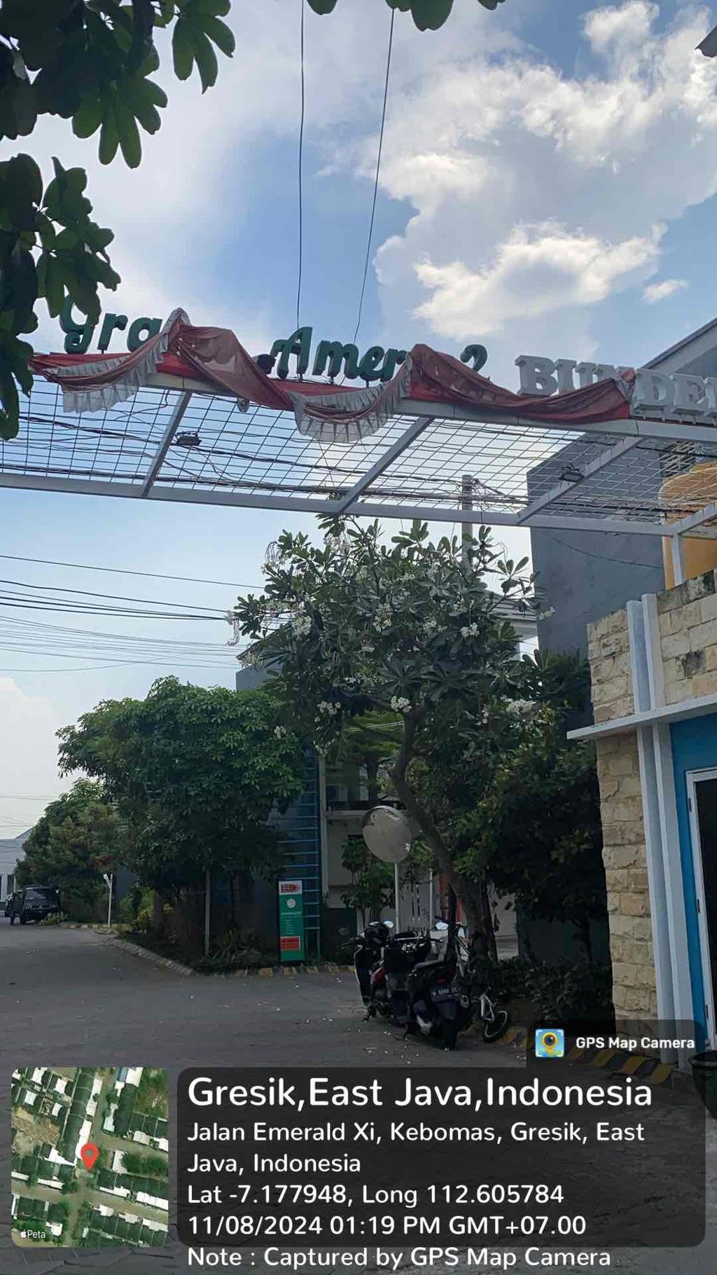 foto gerbang perumahan PERUM GRAHA AMERTA BUNDER 2
