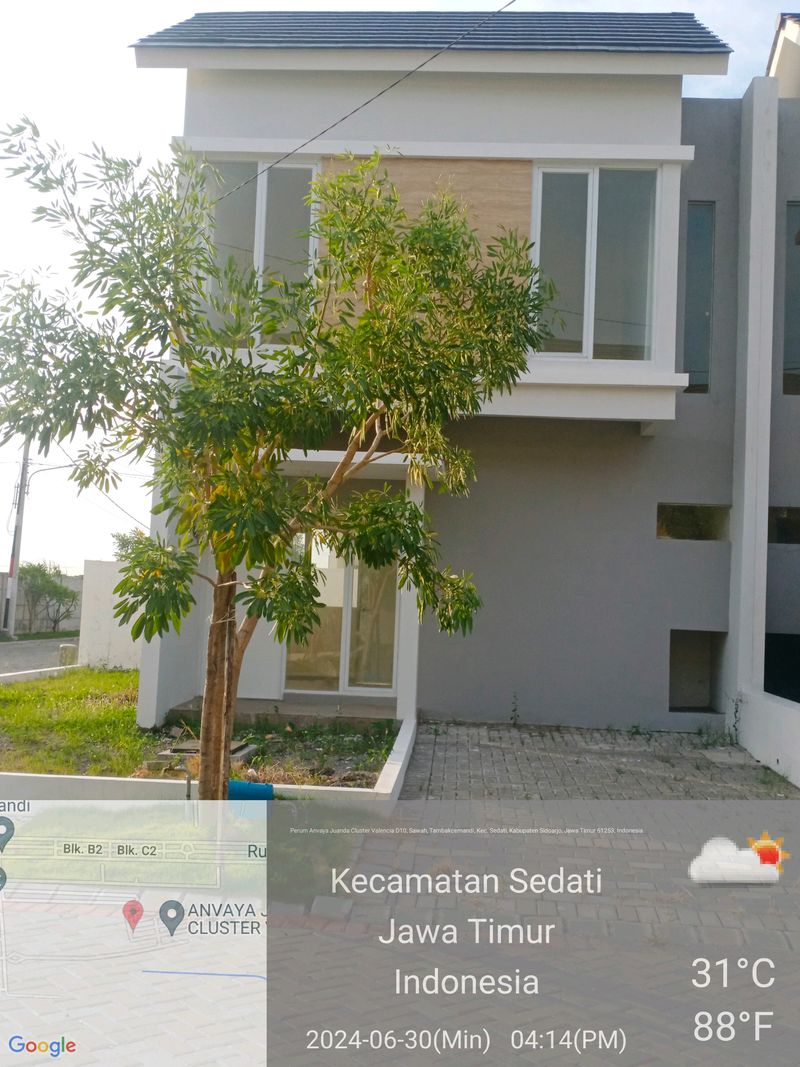 foto contoh rumah perumahan The Anvaya Juanda