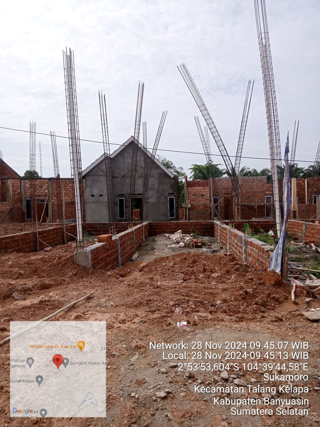 foto posisi tengah perumahan APOLLO PARK