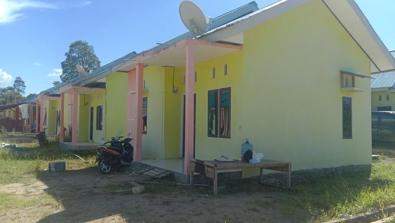 foto contoh rumah perumahan Griya HPK Aimas