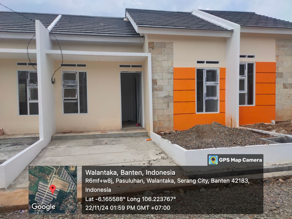 foto tampak rumah tipe SEMI KOMERSIL 30 PMK 100 A2 perumahan CIRUAS LAND