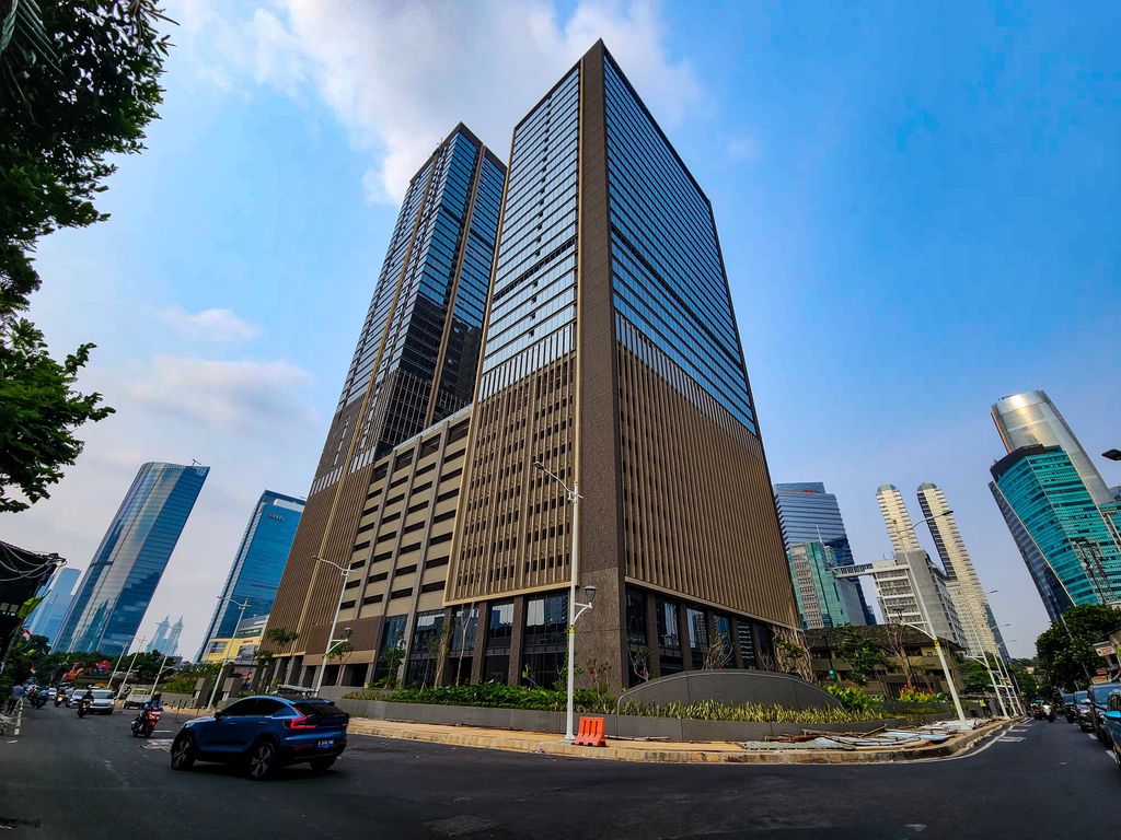 foto tampak rumah tipe 2BR-A perumahan BRANZ Mega Kuningan