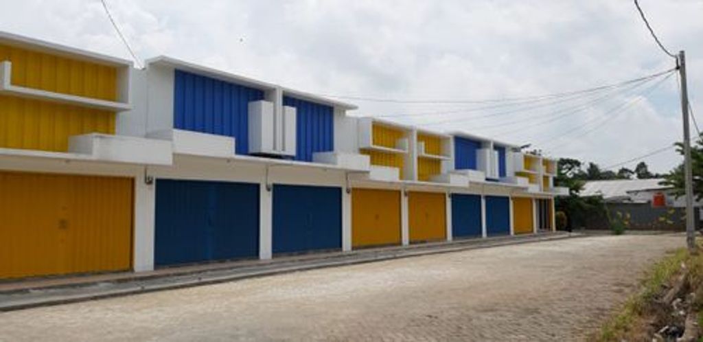 foto tampak rumah tipe KIOS 32/32 AA NO 3A perumahan Grand Pasir Nangka Tahap 1