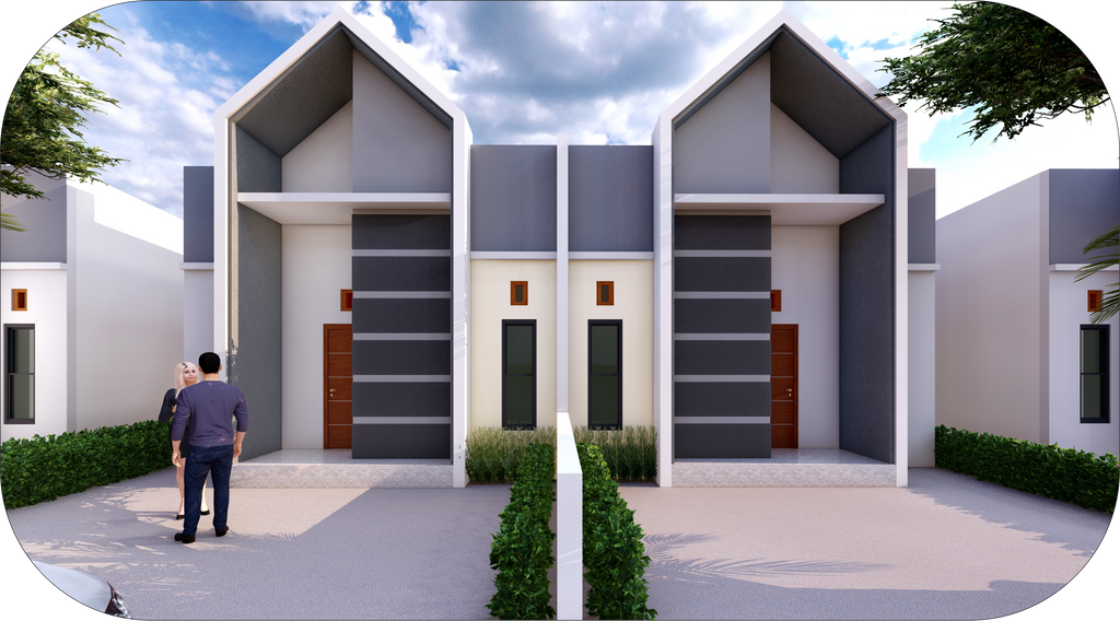 foto tampak rumah tipe HADIWIJAYA RESIDENCE perumahan HADIWIJAYA RESIDENCE