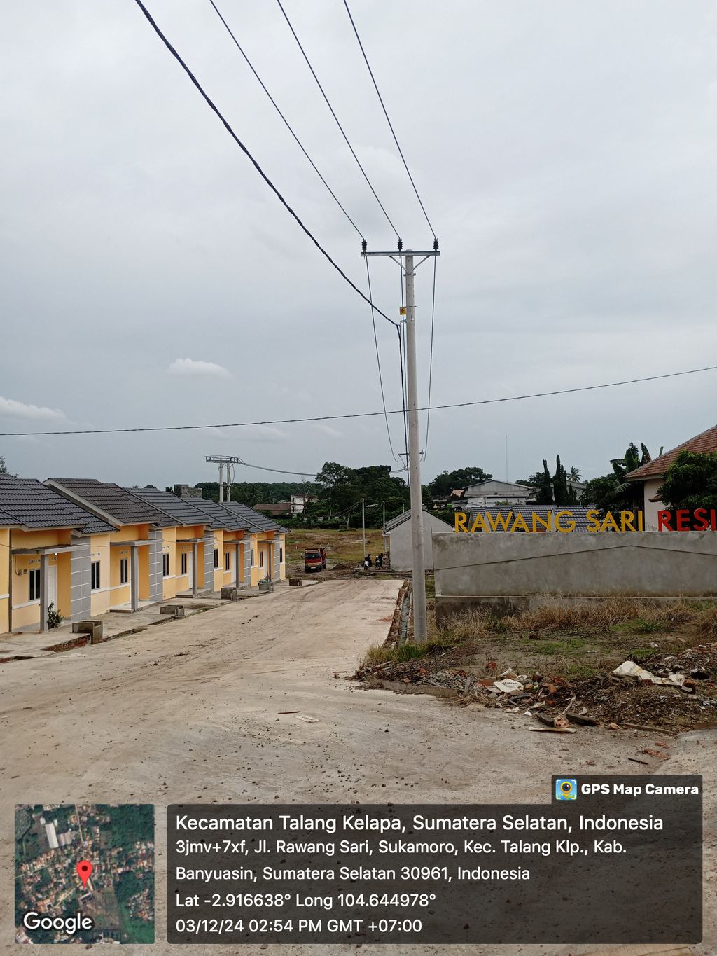 foto gerbang perumahan RAWANG SARI RESIDENCE TAHAP 2