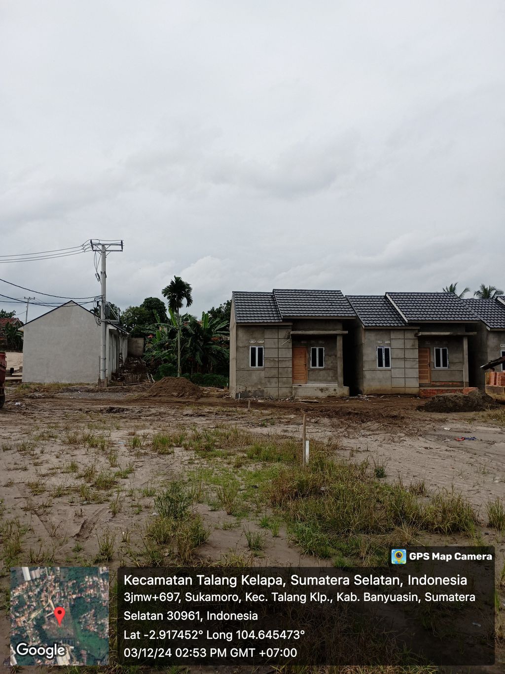 foto posisi tengah perumahan RAWANG SARI RESIDENCE TAHAP 2