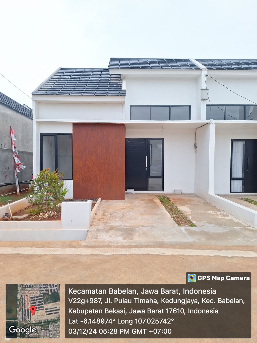 foto contoh rumah perumahan Achieva Millenial