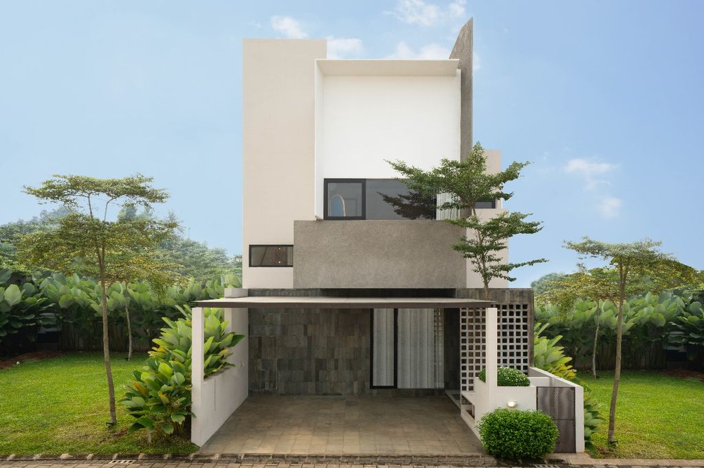 foto tampak rumah tipe Study Room perumahan SAGARA RESIDENCE