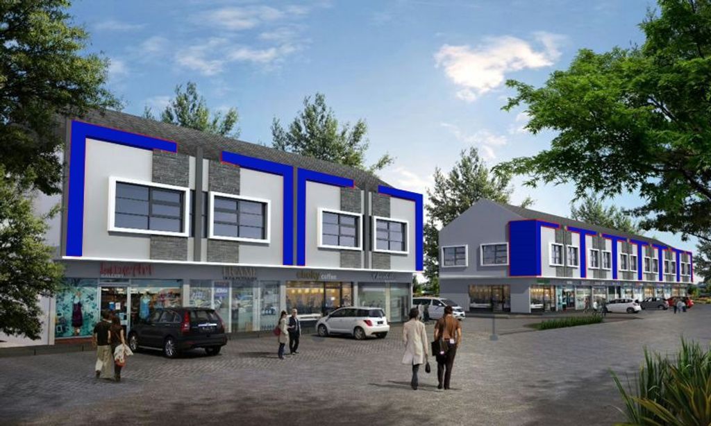 foto tampak rumah tipe RUKO perumahan GRAND SHARON RESIDENCE BLOK F2