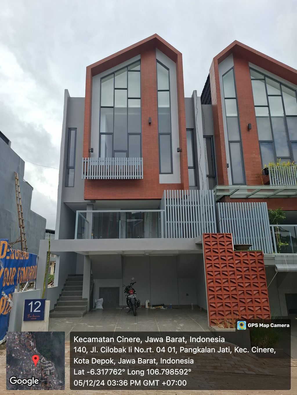 foto contoh rumah perumahan the kana house