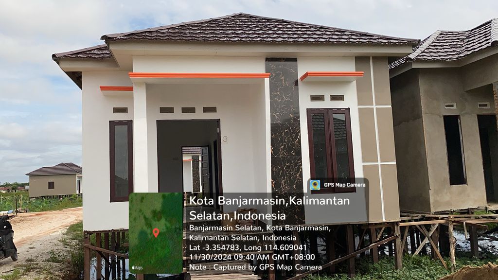 foto contoh rumah perumahan BWU THE RESIDENCE CITY TAHAP 2
