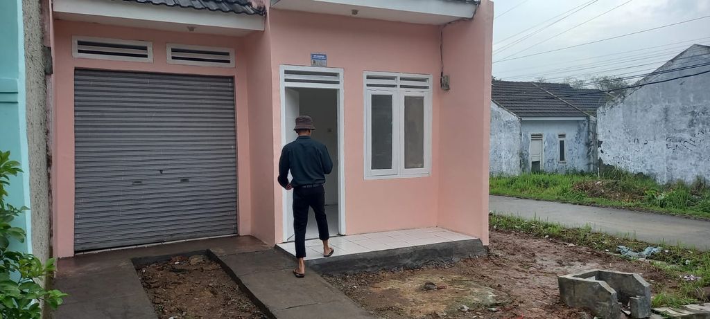 foto tampak rumah tipe K33 perumahan KOTA BATARA 