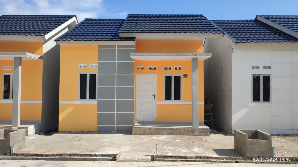 foto tampak rumah tipe Subsidi perumahan RAWANG SARI RESIDENCE TAHAP 2