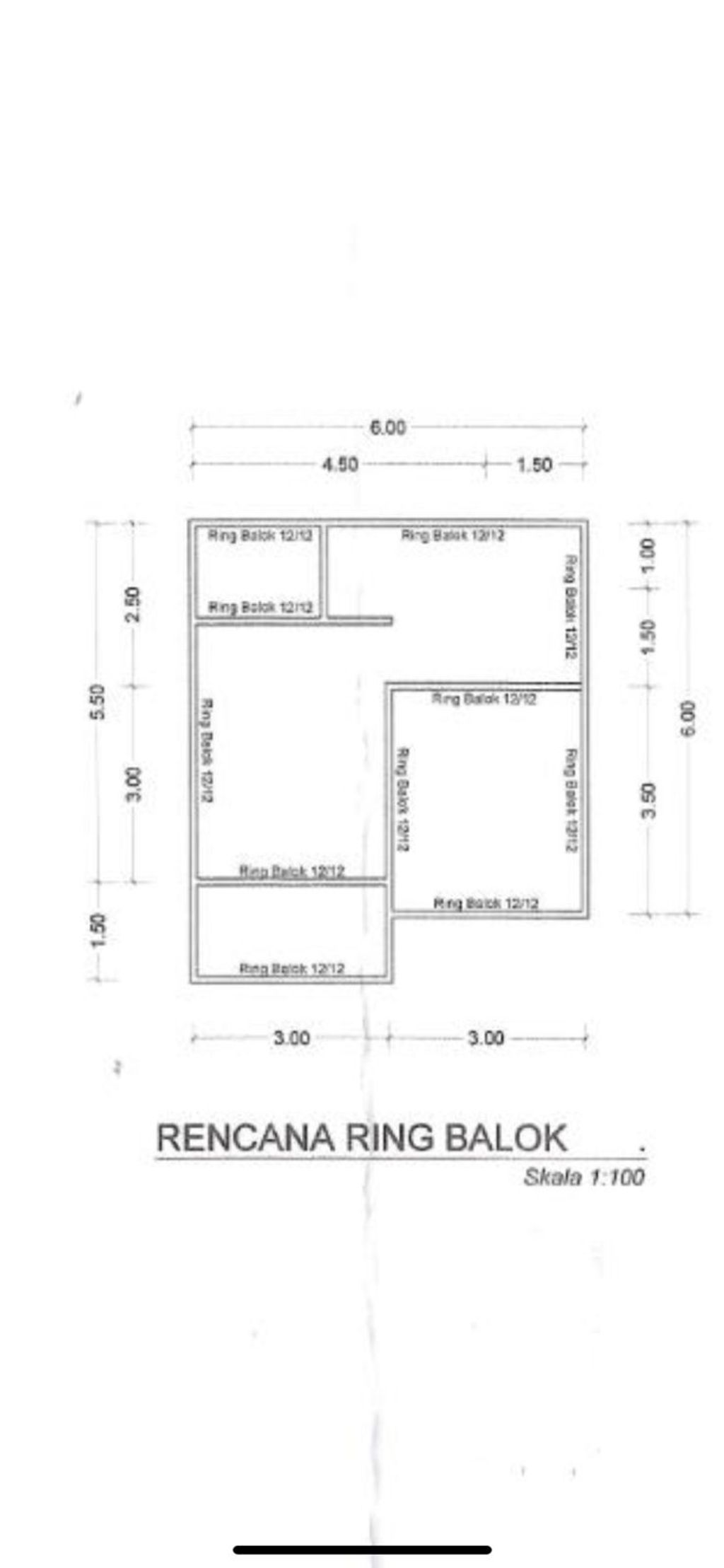foto denah rumah tipe 36 perumahan RENGAS PERMAI C D