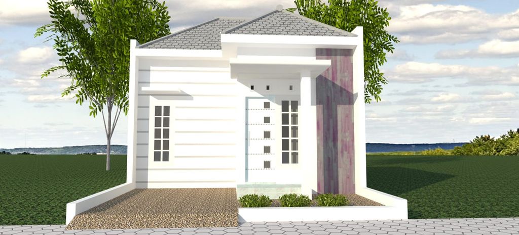 foto tampak rumah tipe Subsidi perumahan MOMS SYAHIRA
