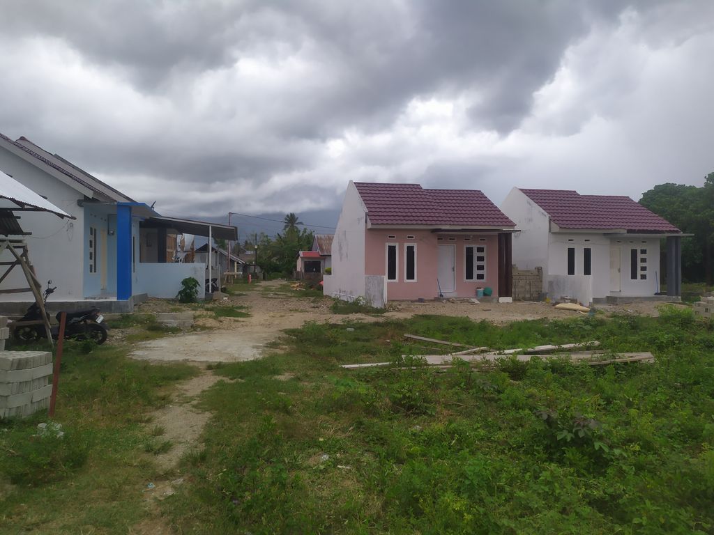 foto posisi tengah perumahan Anggrek Residence