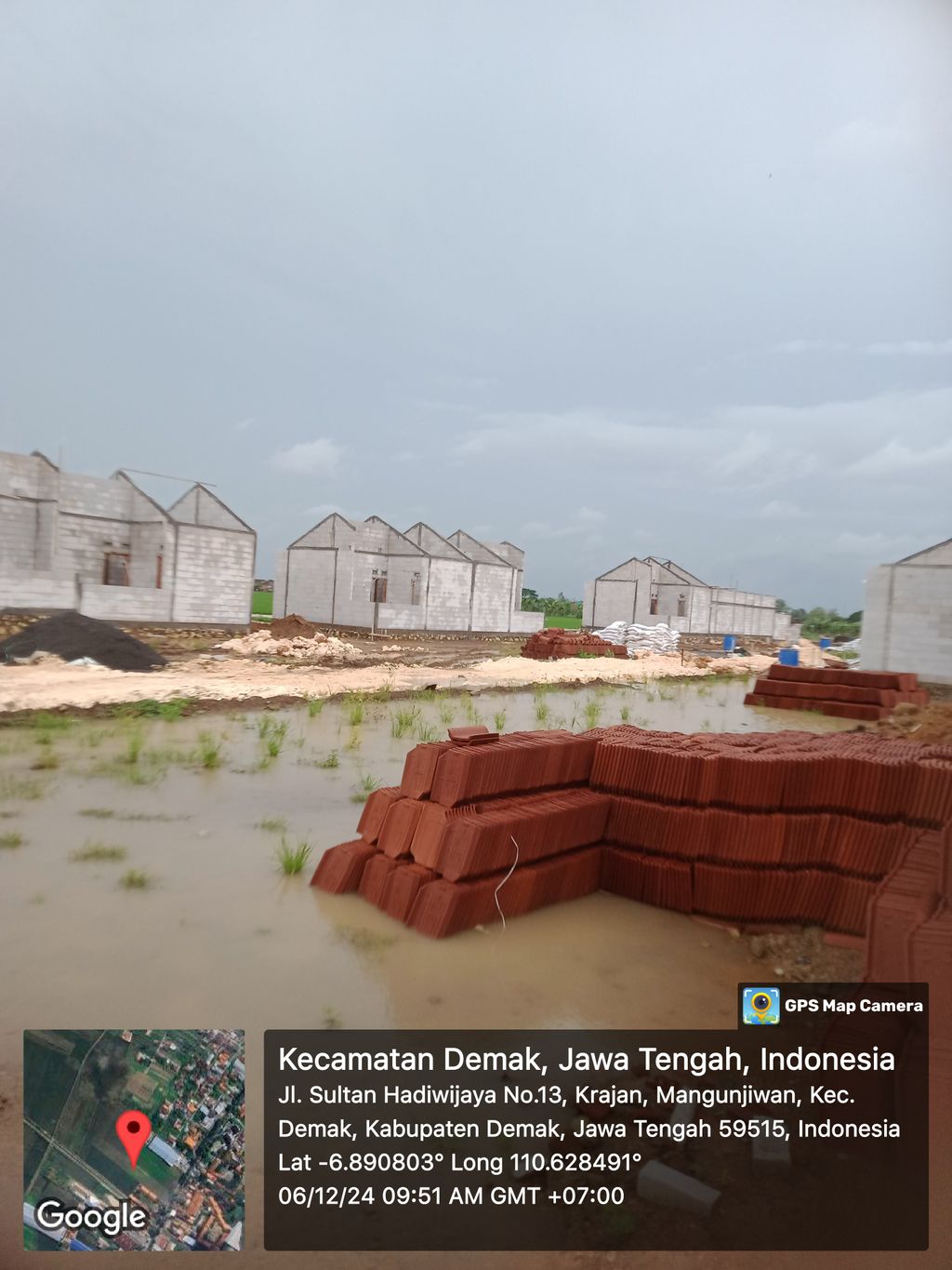 foto posisi tengah perumahan perumahan griya asri 2