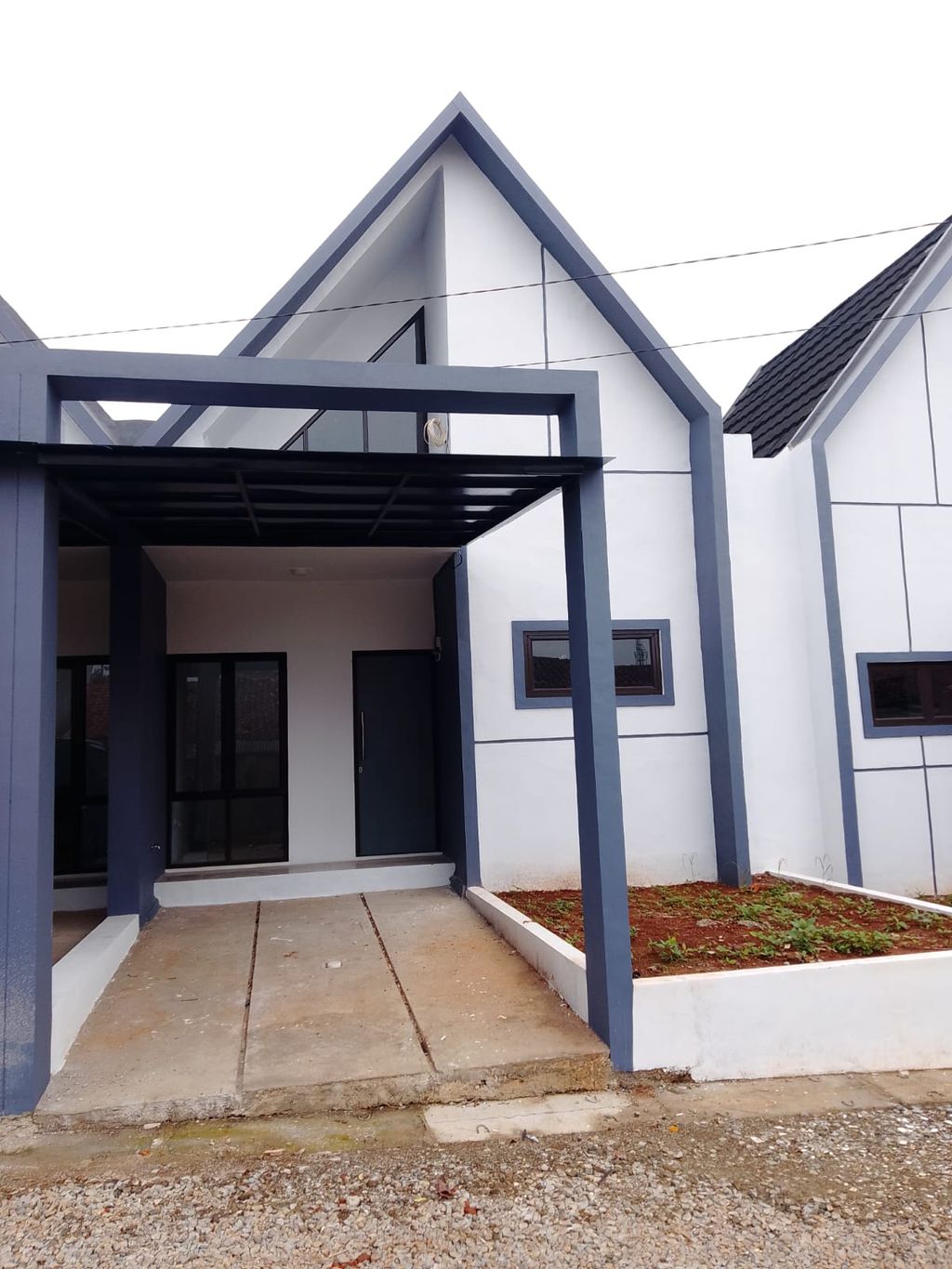 foto tampak rumah tipe 36/67 perumahan CITRA PERMATA SAKINAH