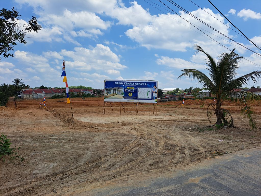 foto posisi tengah perumahan Griya Kenali Abadi 6 - FKP