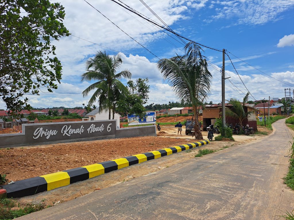 foto gerbang perumahan Griya Kenali Abadi 6 - FKP