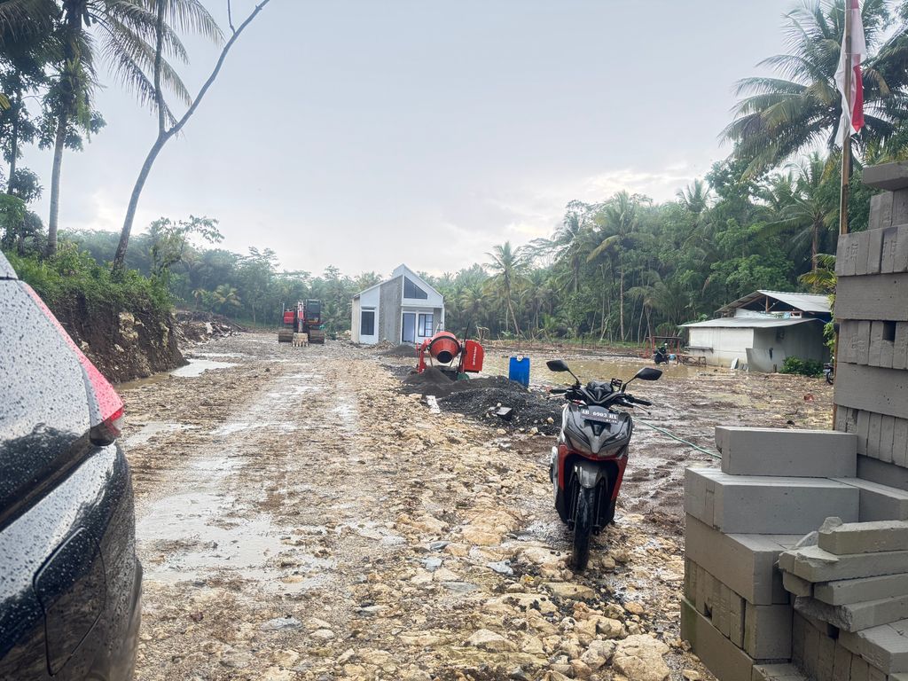 foto gerbang perumahan Madena Cimerak Village