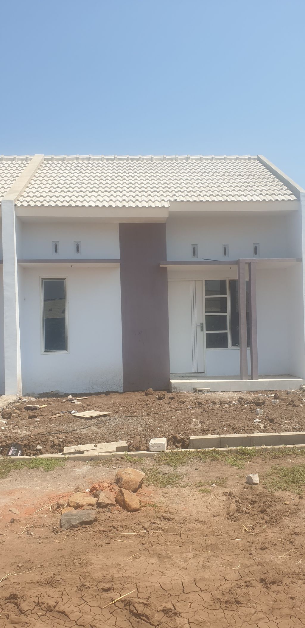 foto tampak rumah tipe 36 perumahan PERUMAHAN ABADI PUTRA RESIDENCE