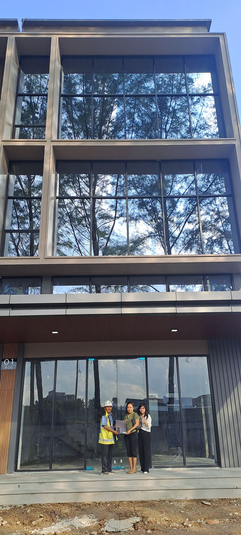 foto contoh rumah perumahan CITRALAND GAMA CITY (AREA RUKO R30)