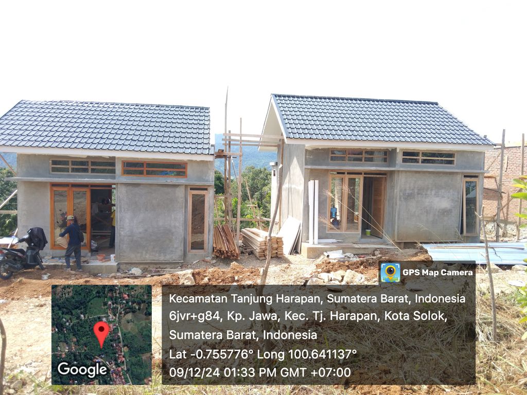 foto posisi tengah perumahan AHSAN RESIDENCE