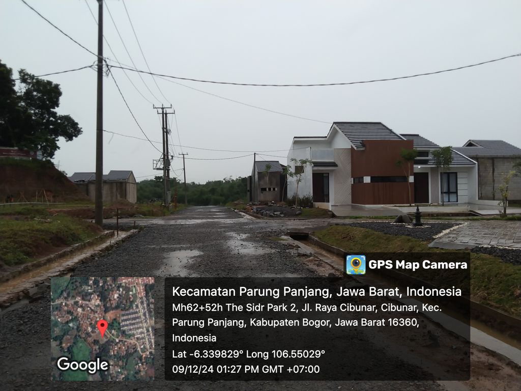 foto posisi tengah perumahan Perumahan The Shizen Parung Panjang